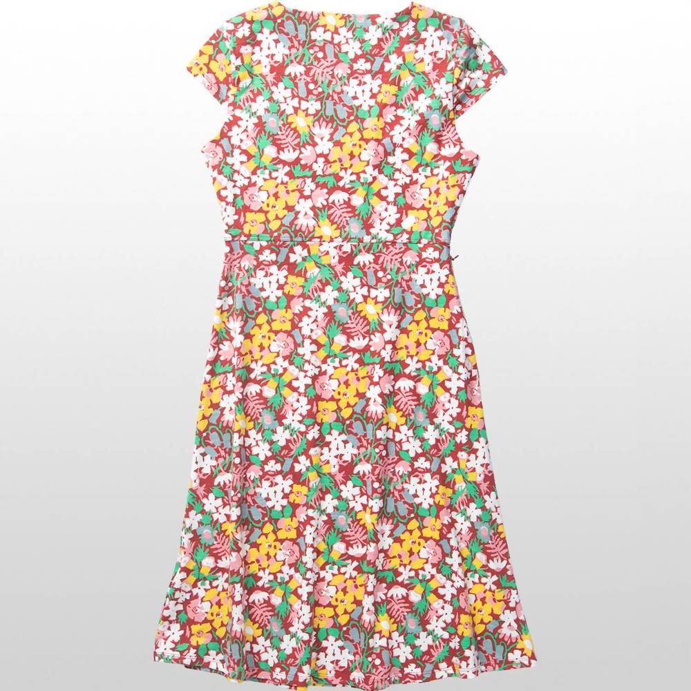 NEW TOAD&CO rosemarie dress in brick garden print - Picture 2 of 3